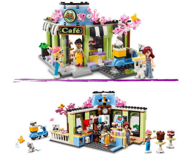 LEGO FRIENDS 42618 Kawiarnia w Heartlake - 1248839 - zdjęcie 3